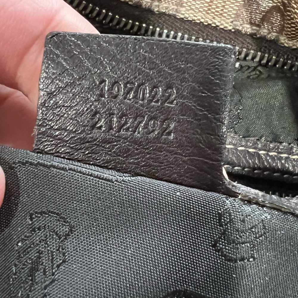 Gucci Hysteria Beige and BrownCrystal Large GG Water-resistant Shoulder Bag - Picture 8 of 16